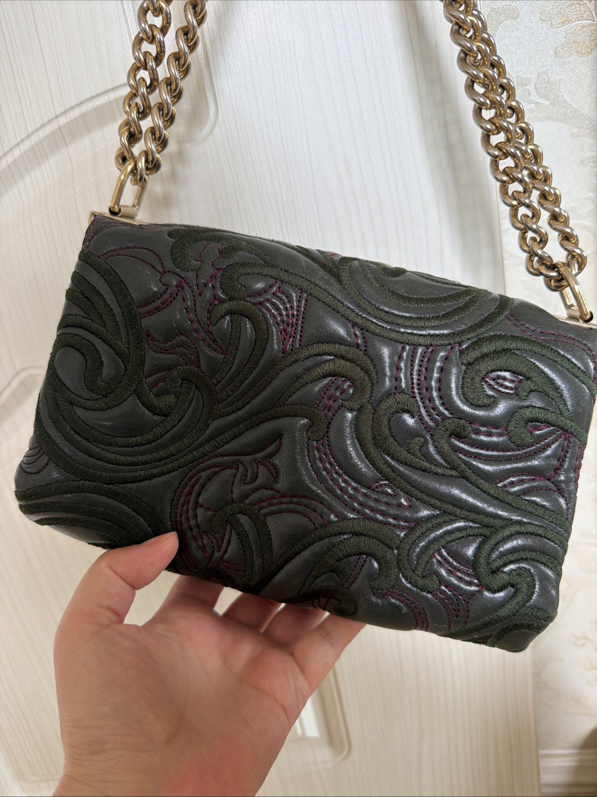 versace bag women, original retail $2595 USD, made in Italy.limited Edition