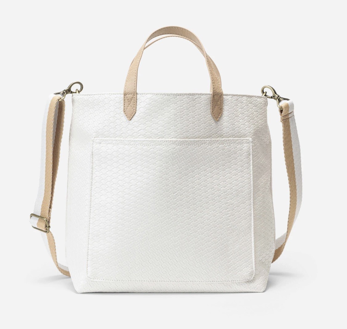 Thirty-One Window Shopper in White Basketweave **Limited Edition** (AM21)