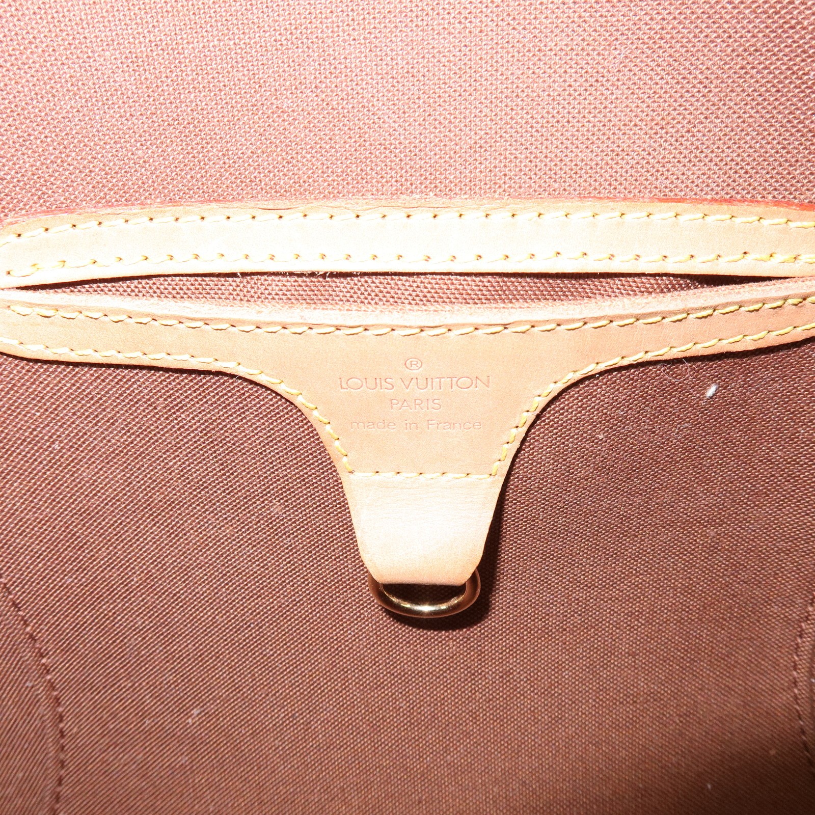 Louis Vuitton Monogram Ellipse MM Hand Bag Brown M51126 Authentic Used F/S