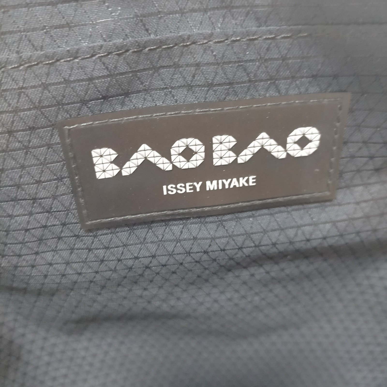 ISSEY MIYAKE BackPack Bag Black Leather 4746629