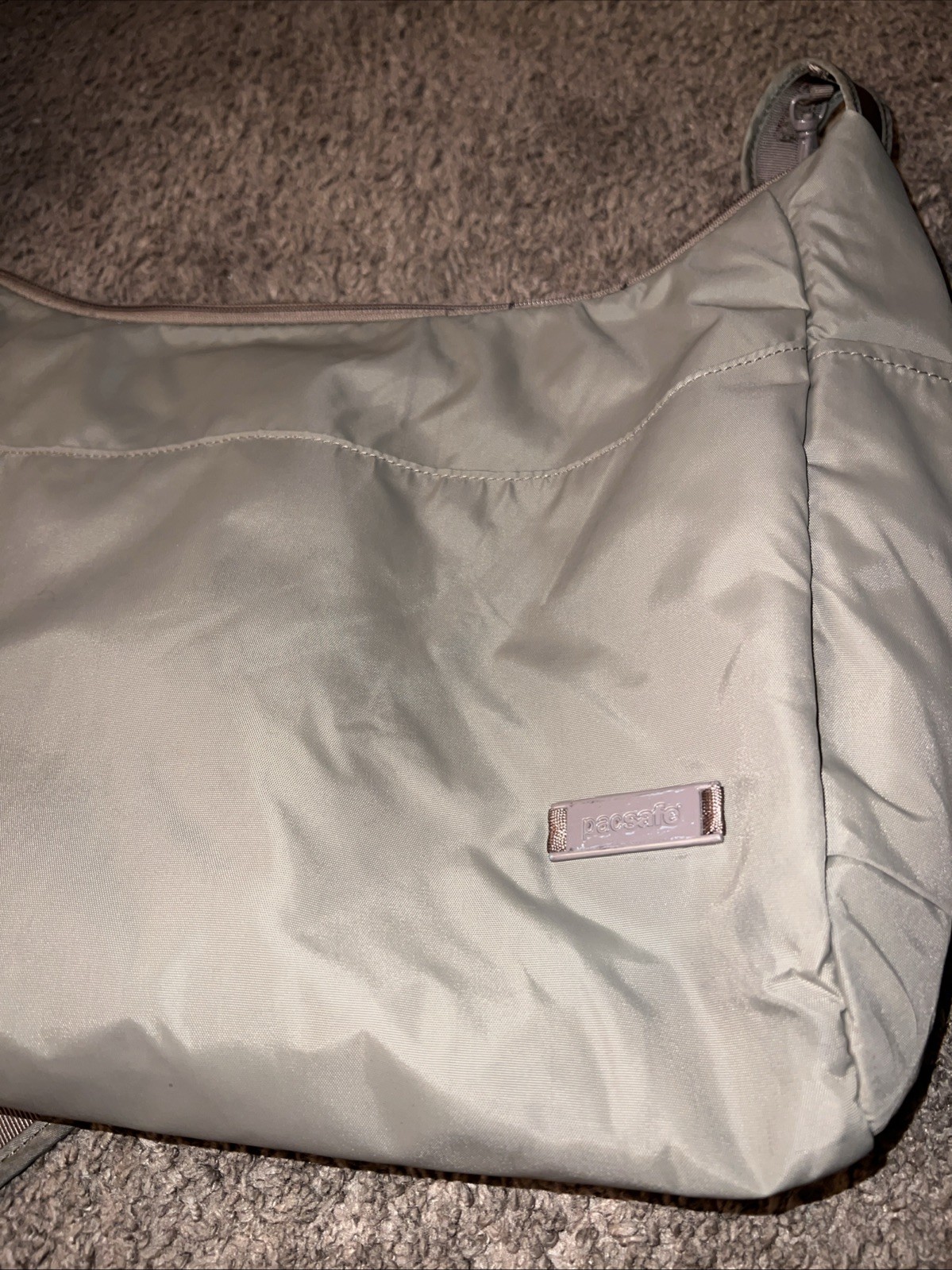 Pacsafe Citysafe 200 200 GII, Tan, Travel Anti-Theft Crossbody Shoulder Bag RFID