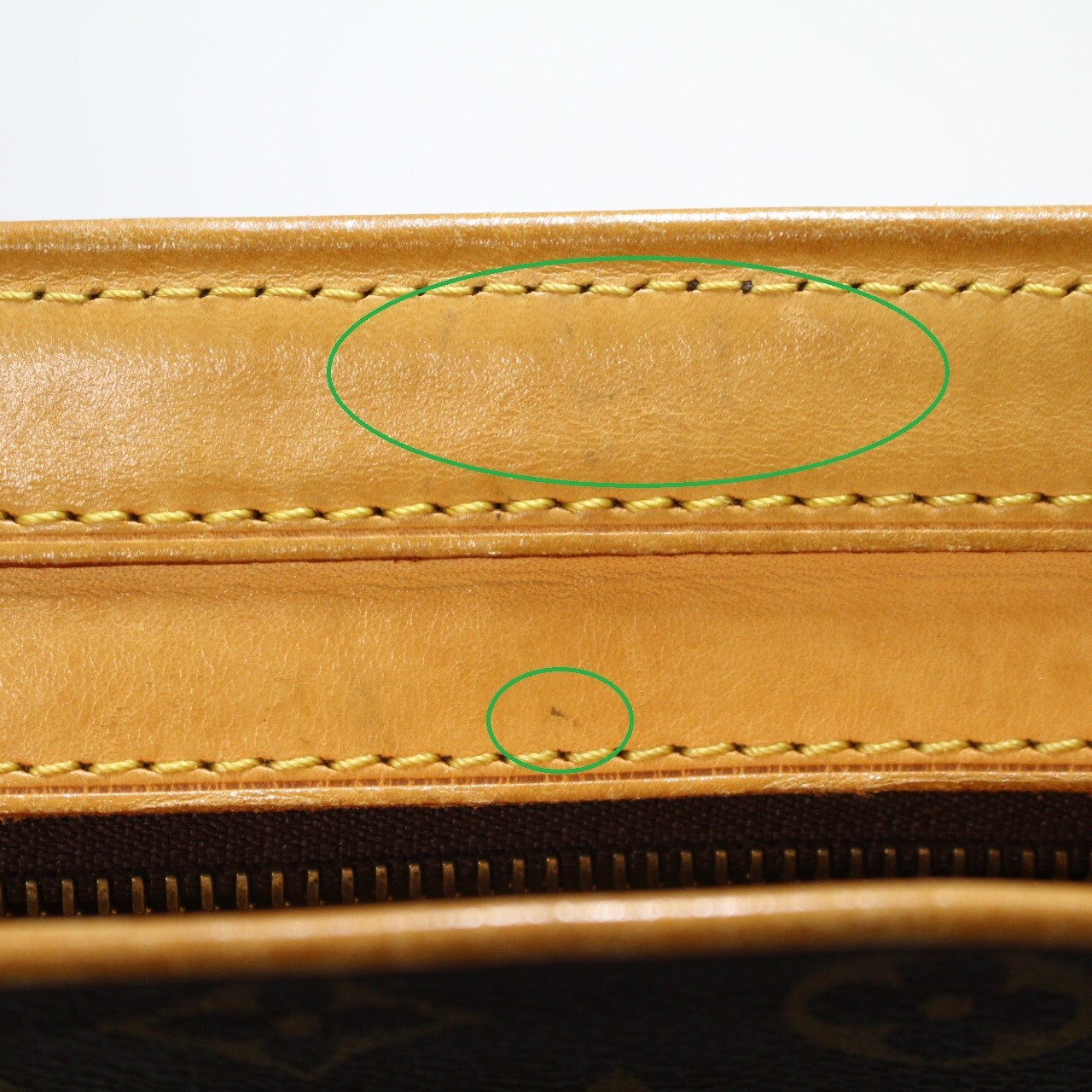 Louis Vuitton Monogram Hudson GM Shoulder Bag Brown M40045 Auth Used