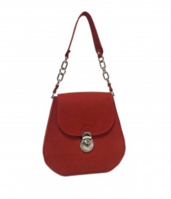 Carlo Cecchini Roma Hand Made Italy Red Long Beach Genuine Suede Leather