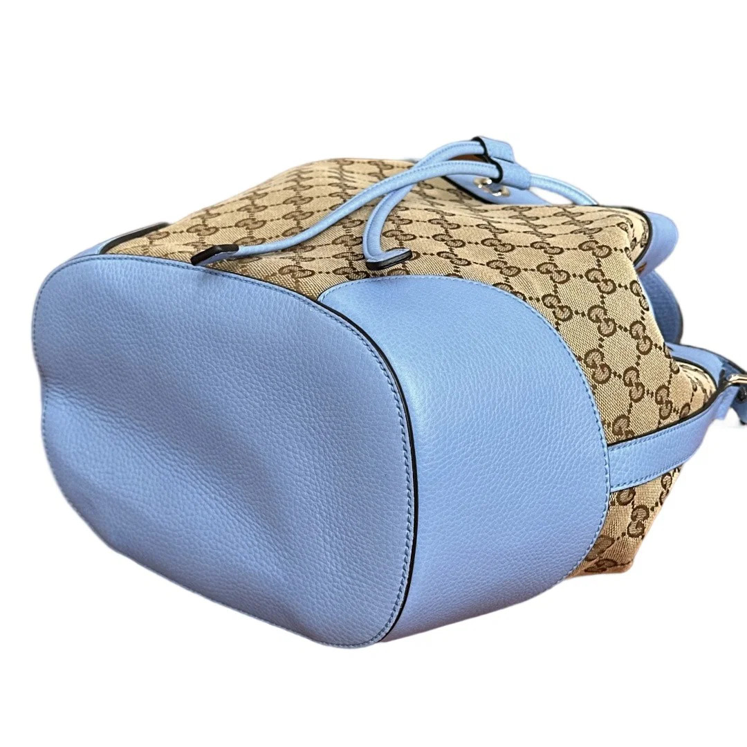 Gucci Horsebit 1955 Drawstring Bucket Bag Gg Supreme Monogram (zz071426d7r)