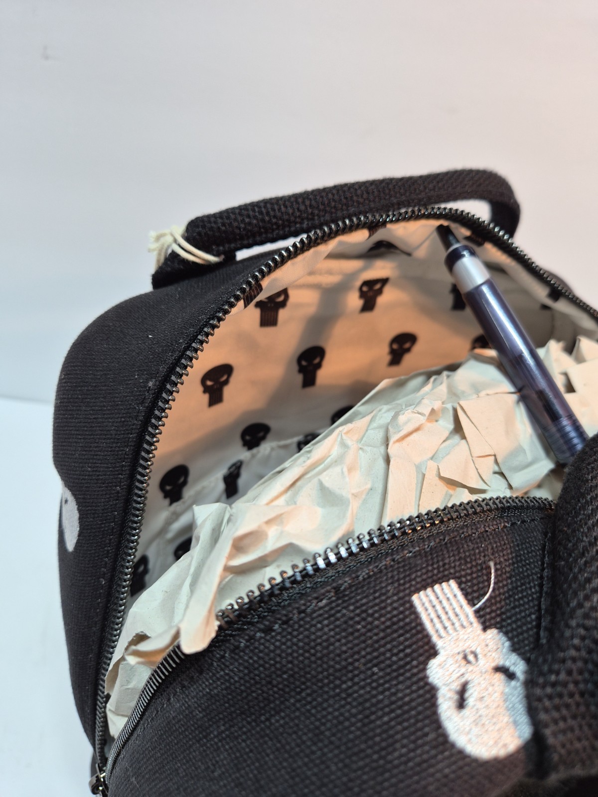 Loungefly X Marvel Punisher Embroidered Canvas Backpack
