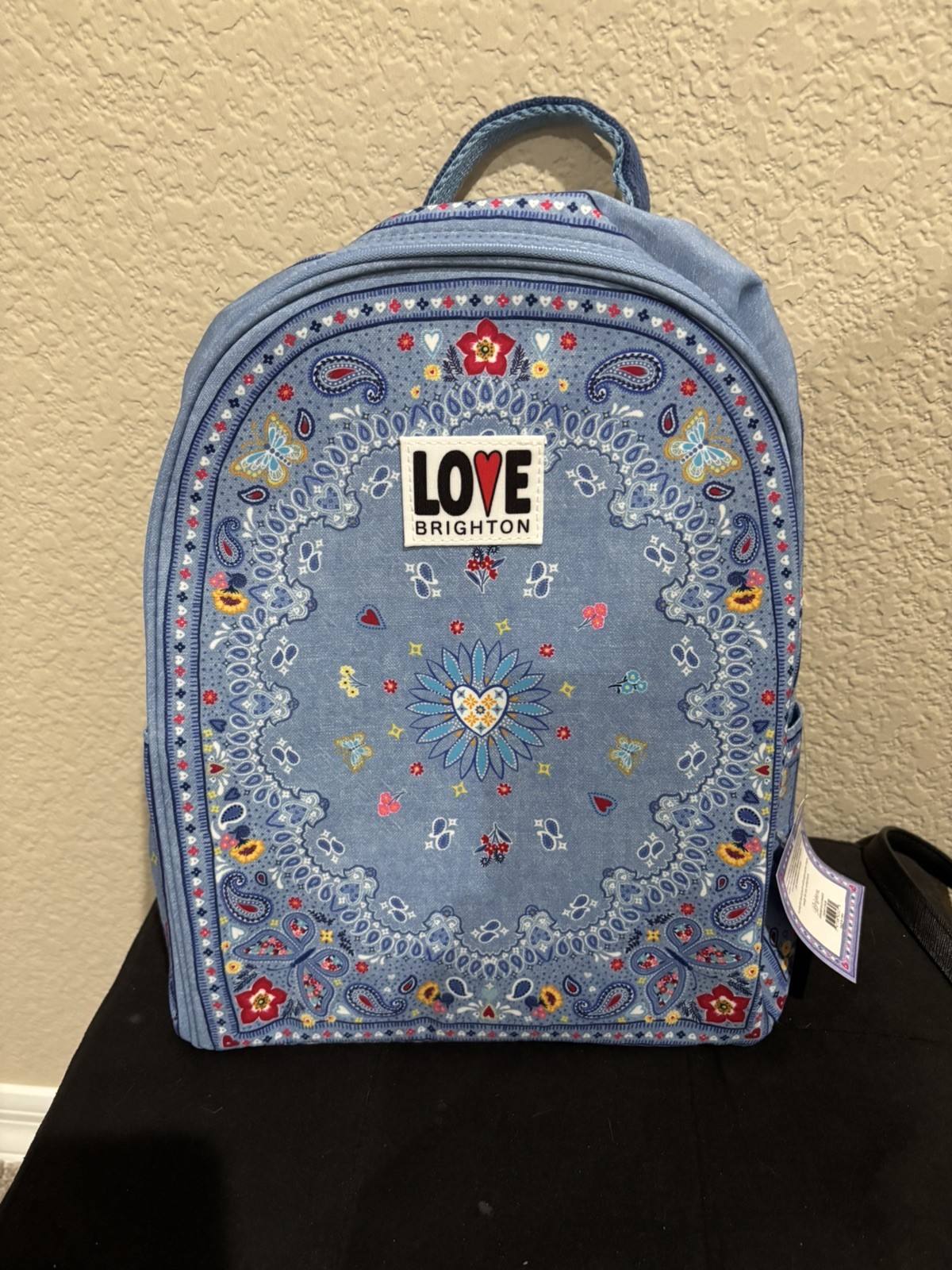 NEW Brighton Bandana Love Backpack – NWT in Sealed Original Packaging