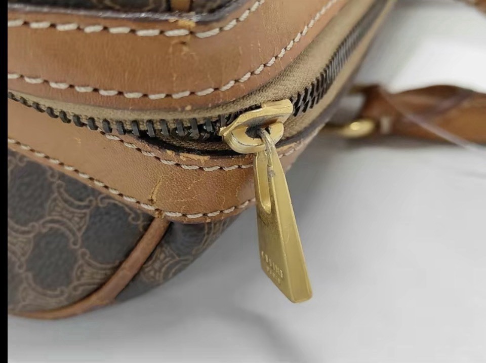 CELINE Macadam Boston Bag | Brown Monogram