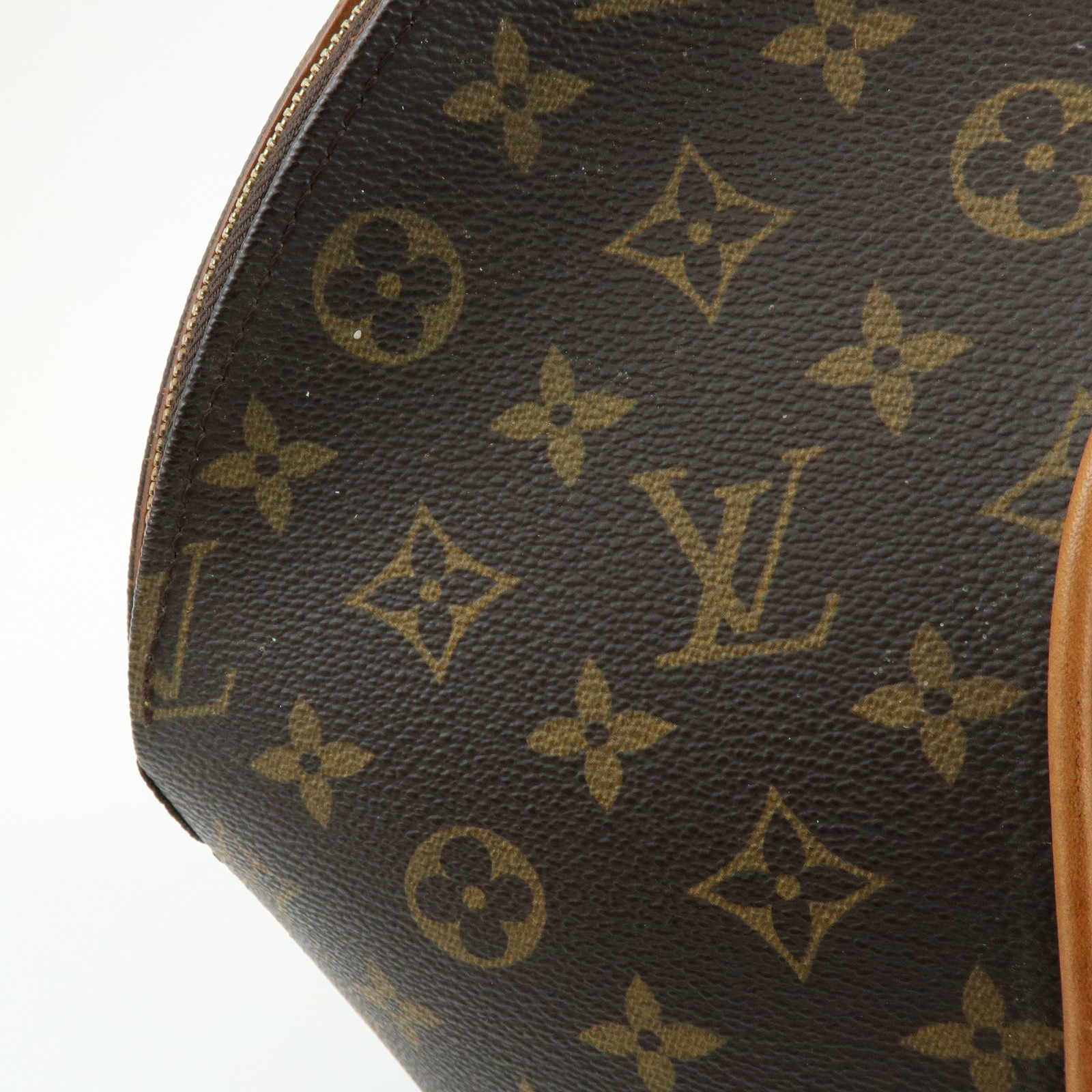 Louis Vuitton Monogram Ellipse MM Hand Bag Brown M51126 Authentic Used F/S