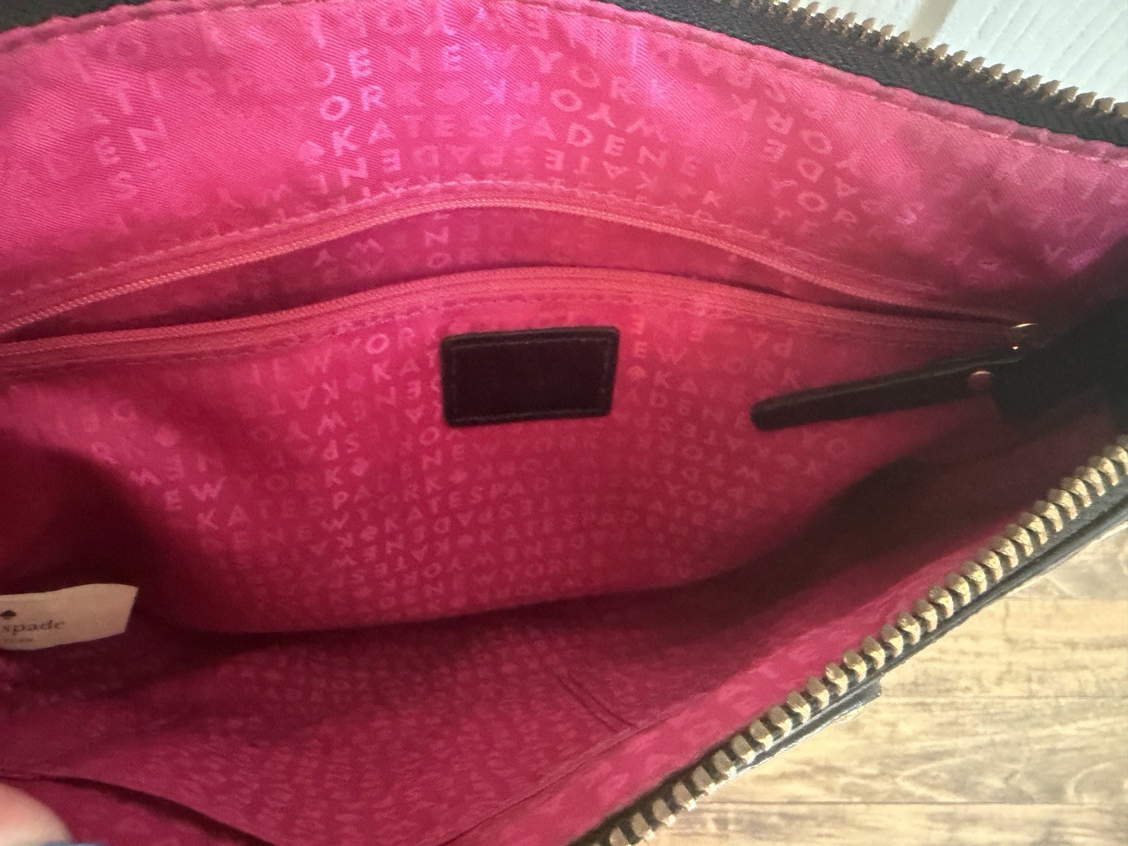 Kate Spade New York Chrissy Moroccan Market Black White Geometric Crossbody Bag