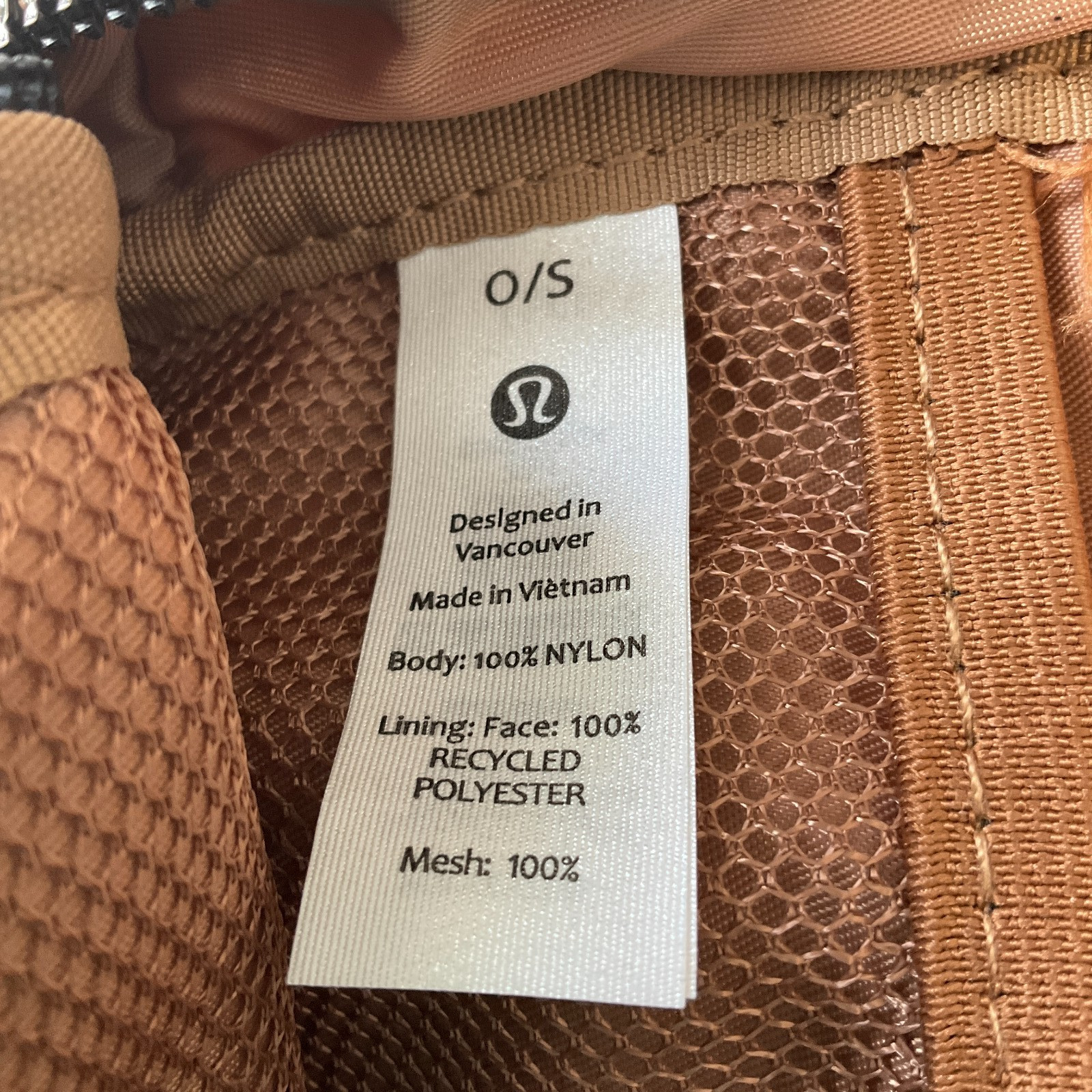 Lululemon Everywhere Small Sling Bag One Size Brown Zip