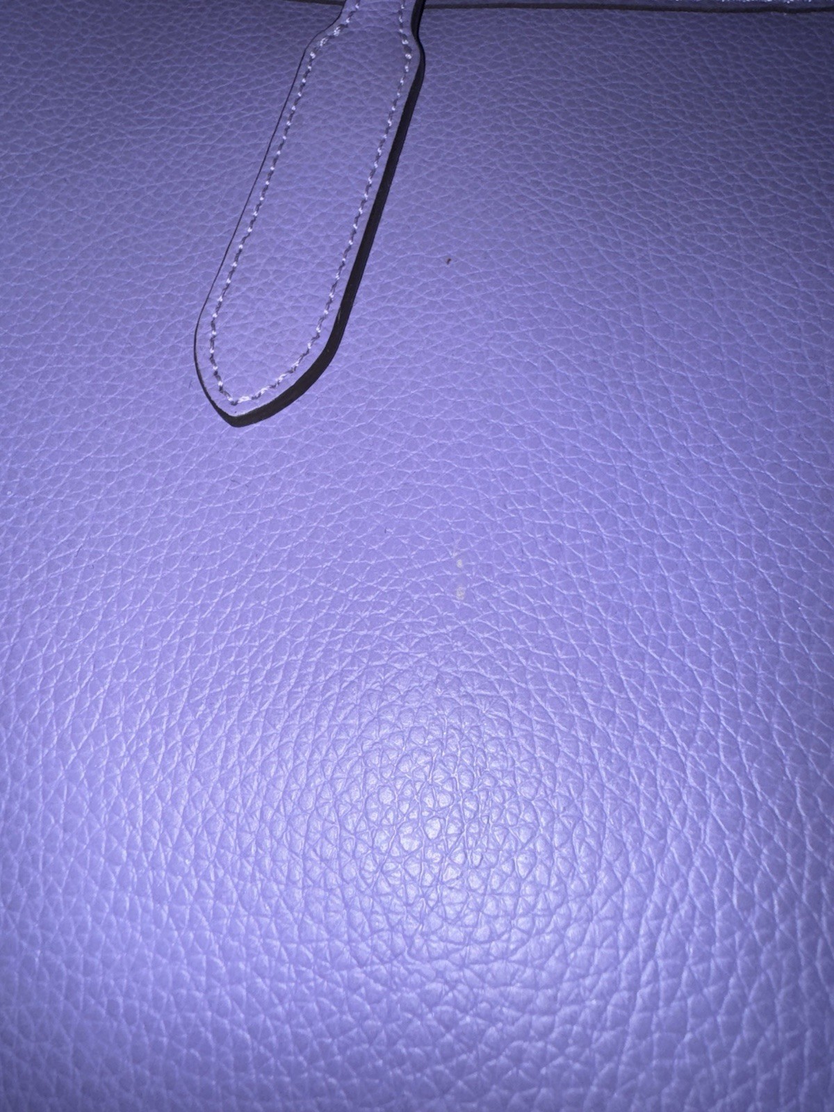 Coach Lavender Tote Bag Magnetic Button Closure