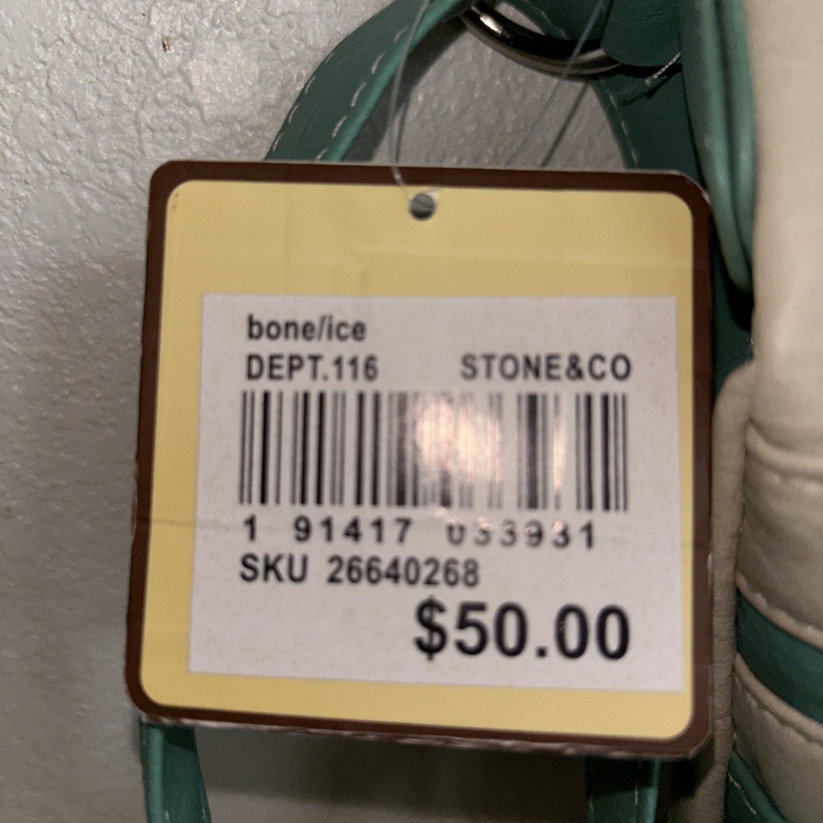 Stone Co. Shoulder Bag NWT
