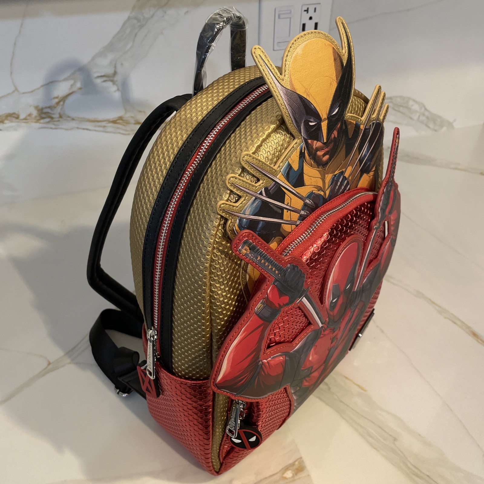 Loungefly Marvel Deadpool Wolverine Mini Backpack NEW WITH TAGS – so good!