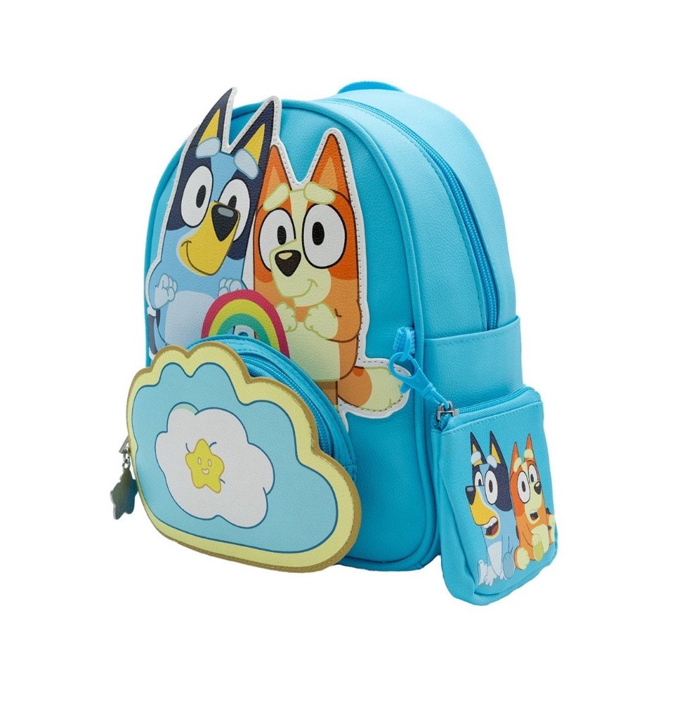Bluey 10.5″in Mini Backpack & Coin Purse Brand New Collectible