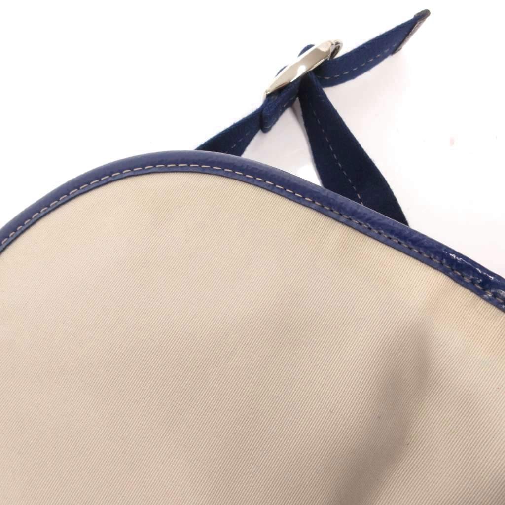 Coach Female Canvas Rucksack Navy Blue 26cm (10.2in) Backpack