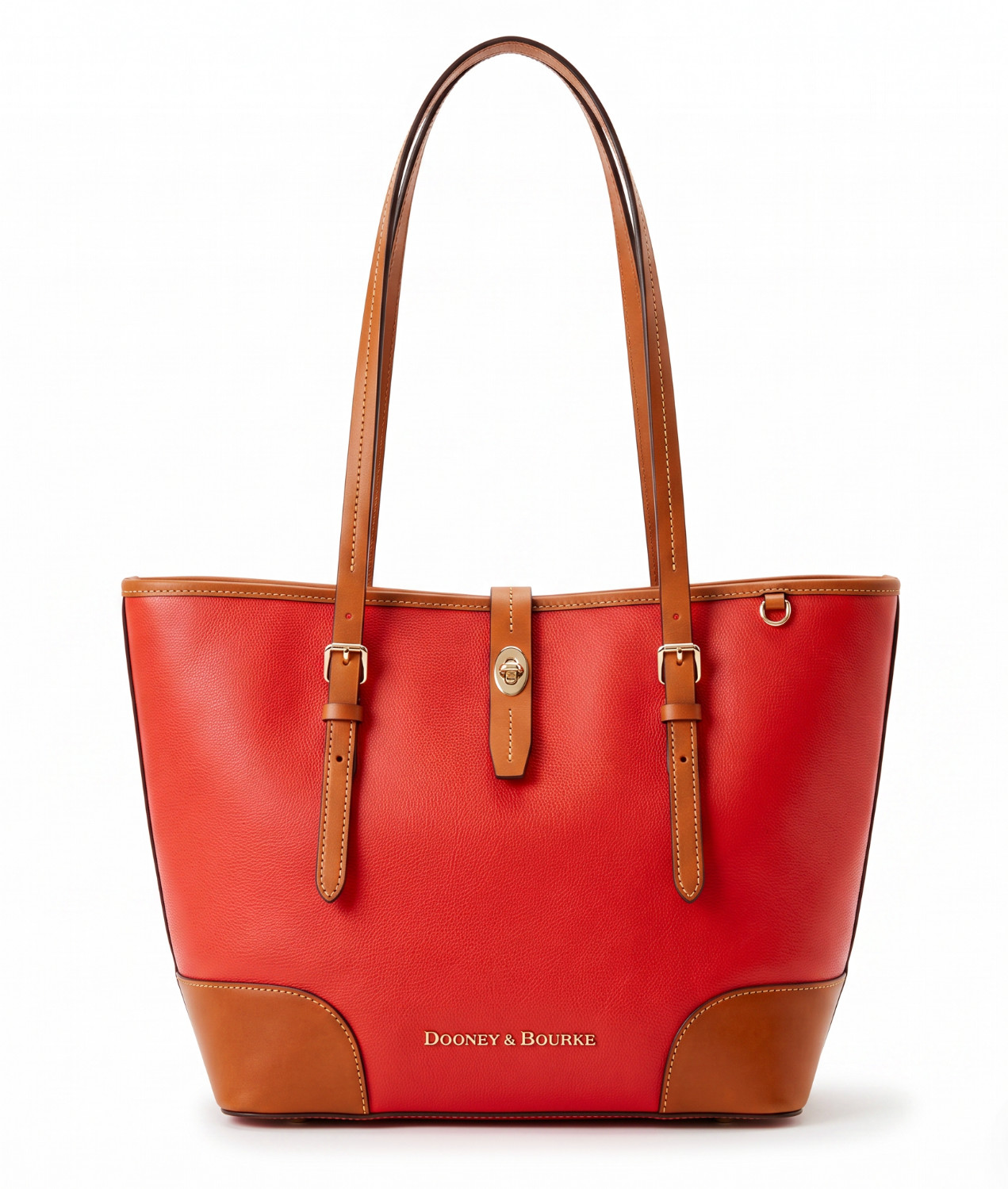 Dooney & Bourke Claremont Dover Tote Geranium Leather Shoulder Bag NWT MSRP