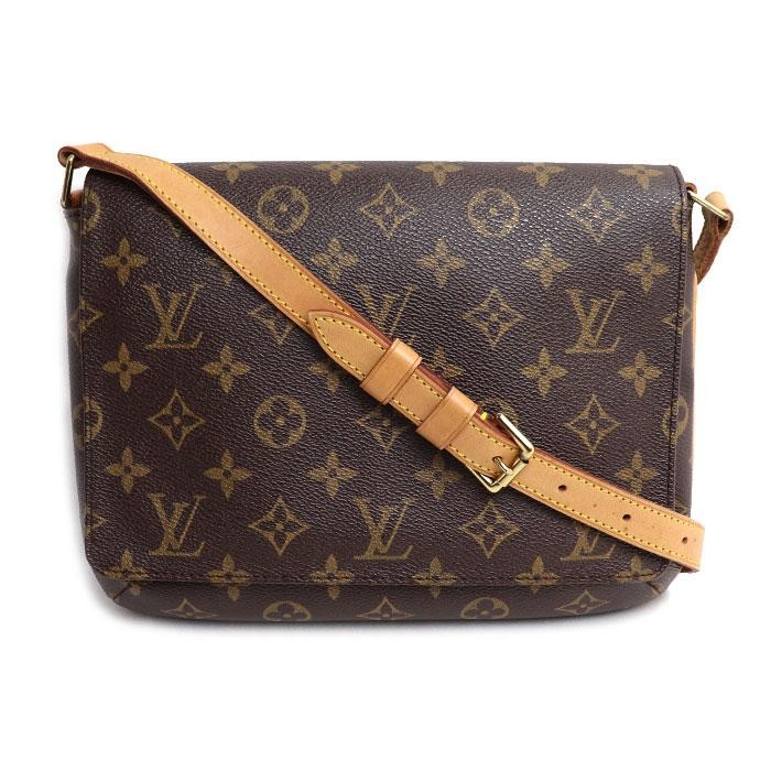 LOUIS VUITTON Bag: Musette Tango M51257 Brown W25×H18.5cm w/o accessories;