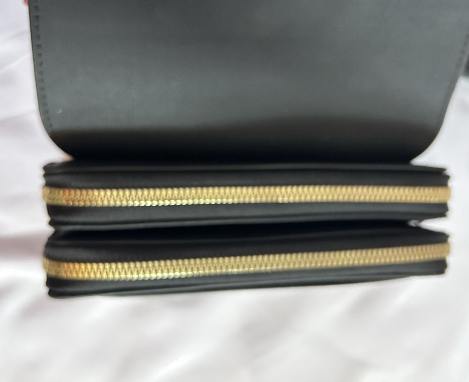 Forever Lovely Design For Madley Black Faux Leather Crossbody Bag/Clutch