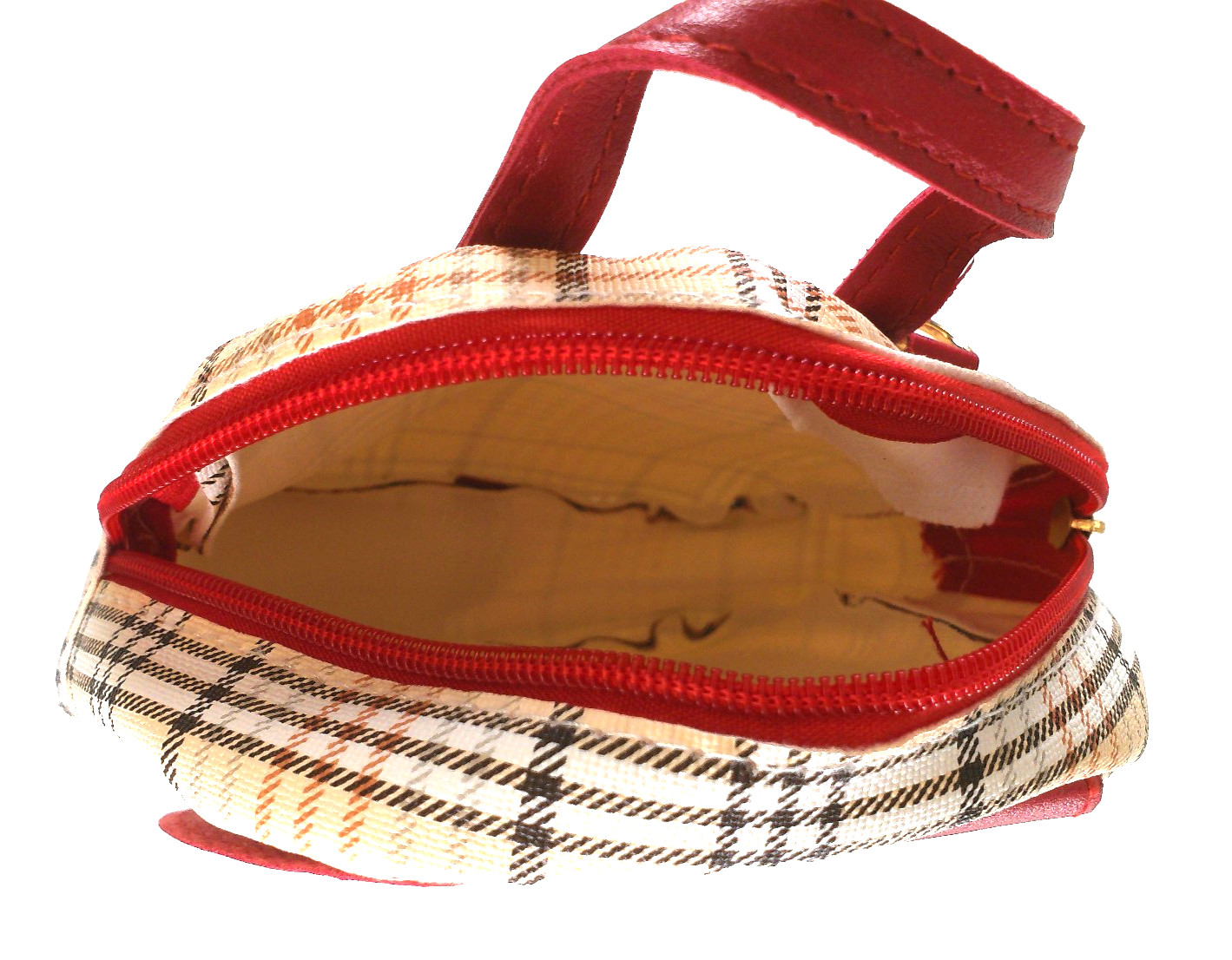 *NEW* Sanrio Hello Kitty Mini Backpack – Korean Style PU Plaid Crossbody Bag