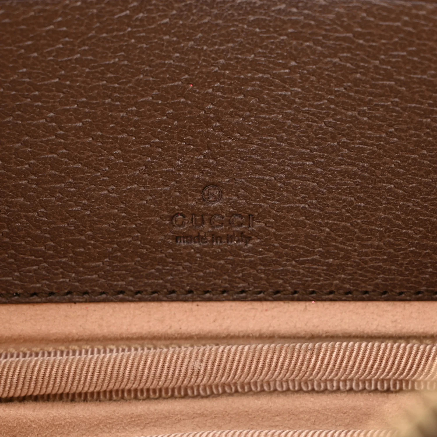 GG Supreme Monogram Web Mini Ophidia GG Bag Brown w/ Dustbag