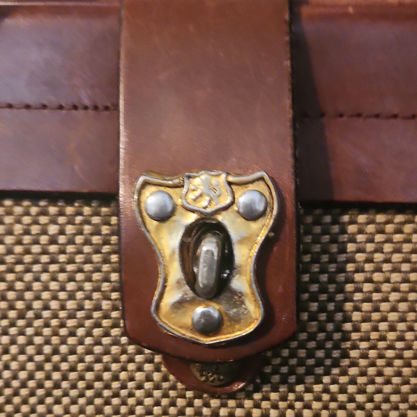 Vintag John Romain Satchel with Original Box and plastic packing bag