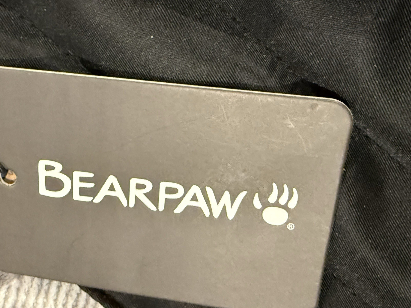 Bearpaw shoulder quilted black bag purse with airpod case NWT