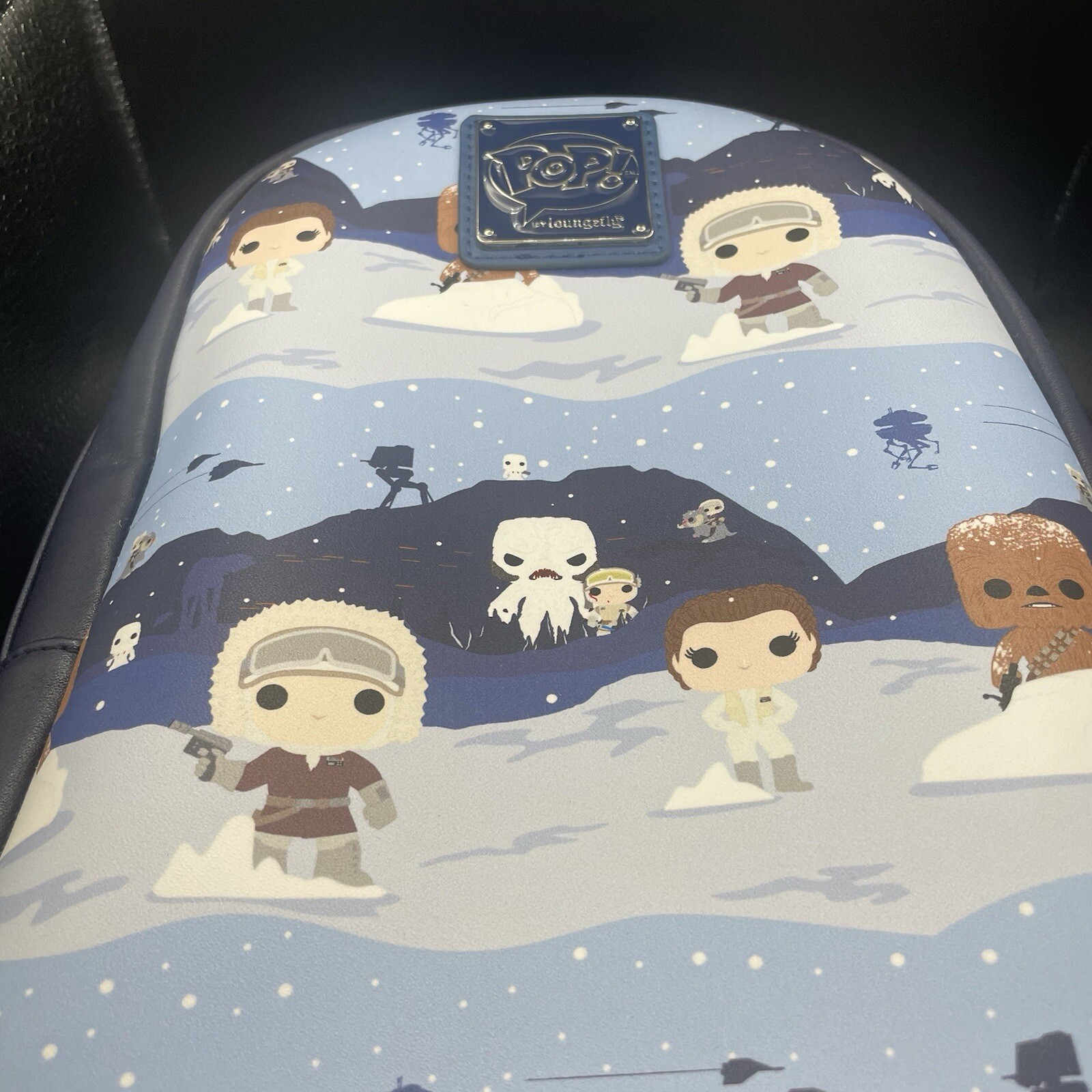 POP Loungefly – Star Wars: Hans Solo/Princess Leia on Hoth – Mini Backpack