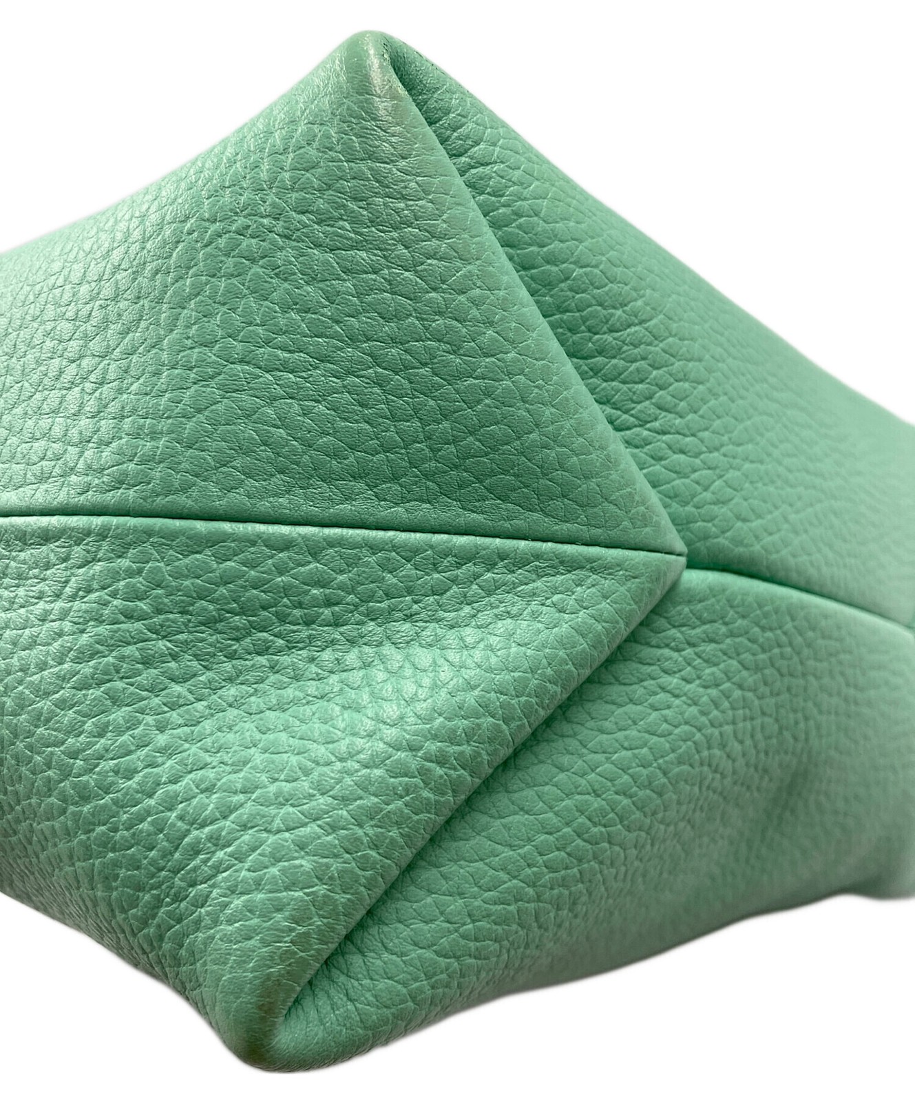 HIROFU Handbag Green Authentic From Japan