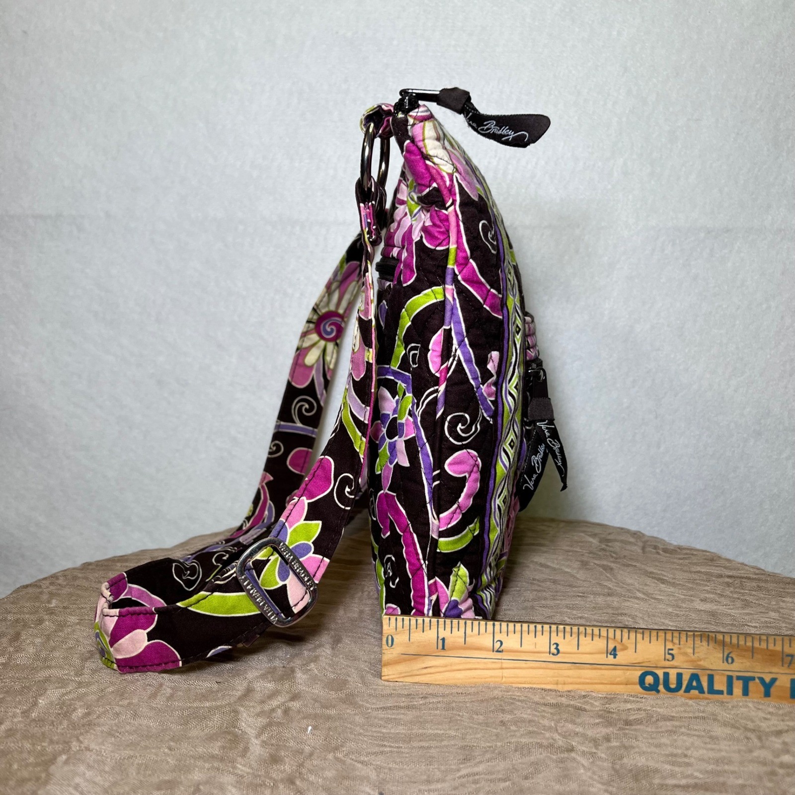 Vera Bradley Crossbody & Wristlet Set Retired Purple Punch Floral Y2K Nostalgic