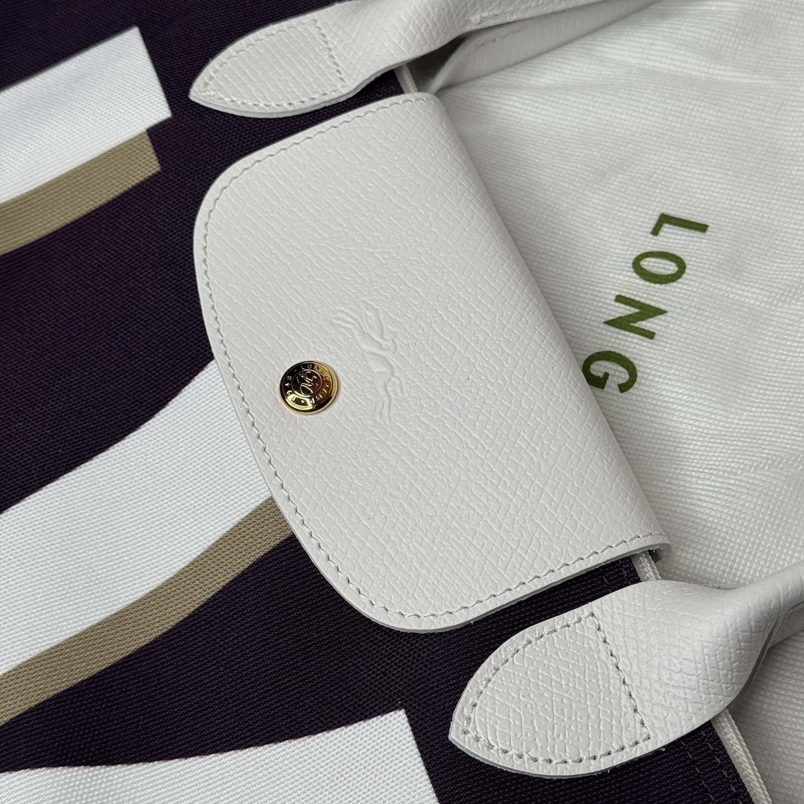 Longchamp Personalized Large Long Handle Tote – University of Washington U.W