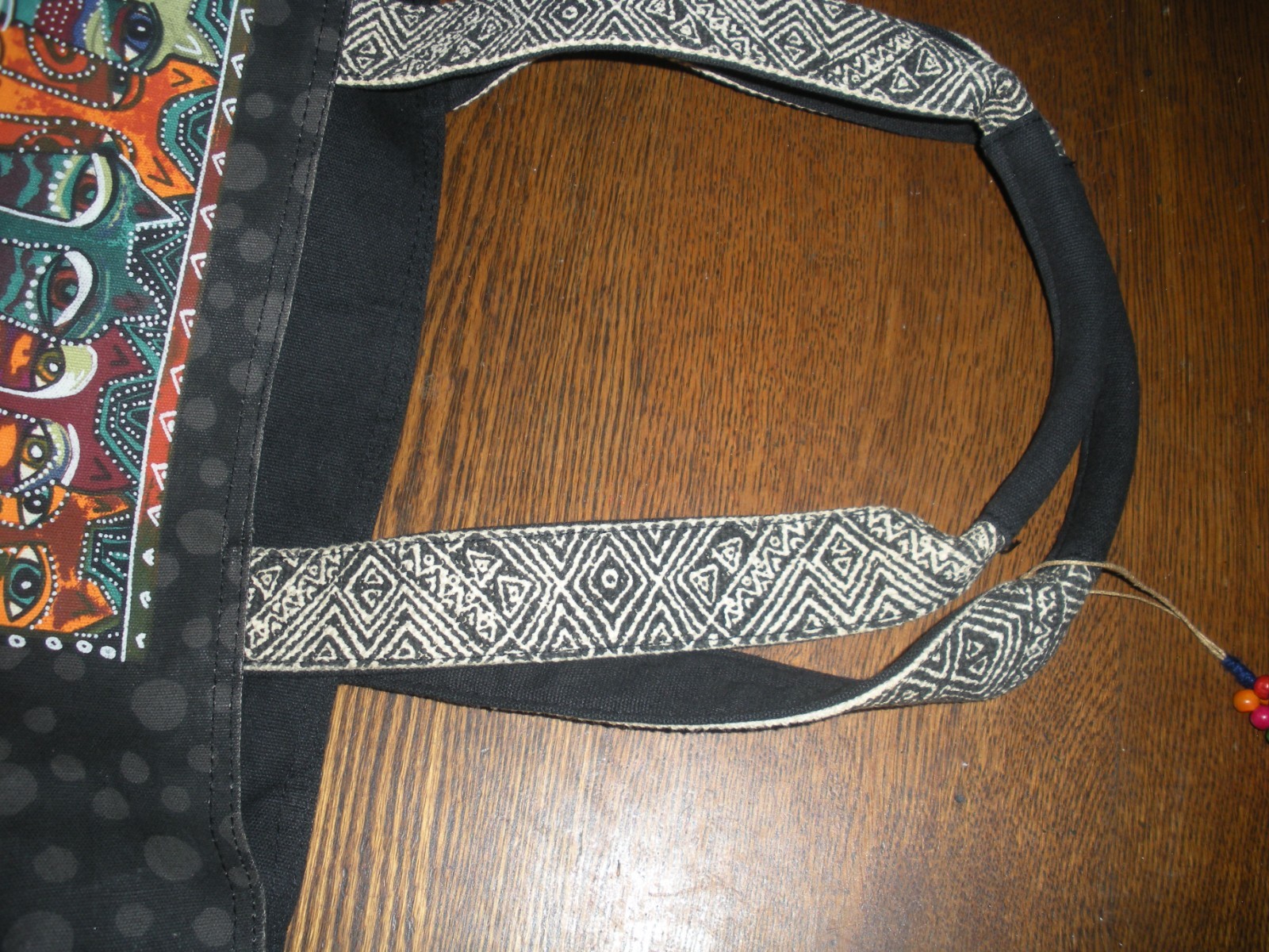 Laurel Burch Cat Large Canvas Shoulder Tote Bag weekend bag 18 X 15 1/2″ LOVELY
