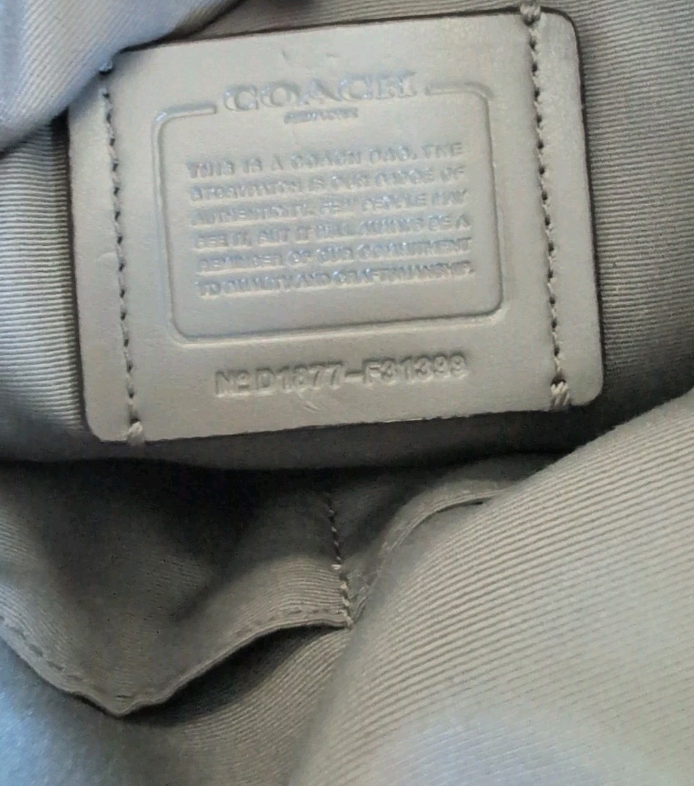 Coach Shoulder Bag Elle Hobo Heather Grey Silver Pebbled Leather Purse