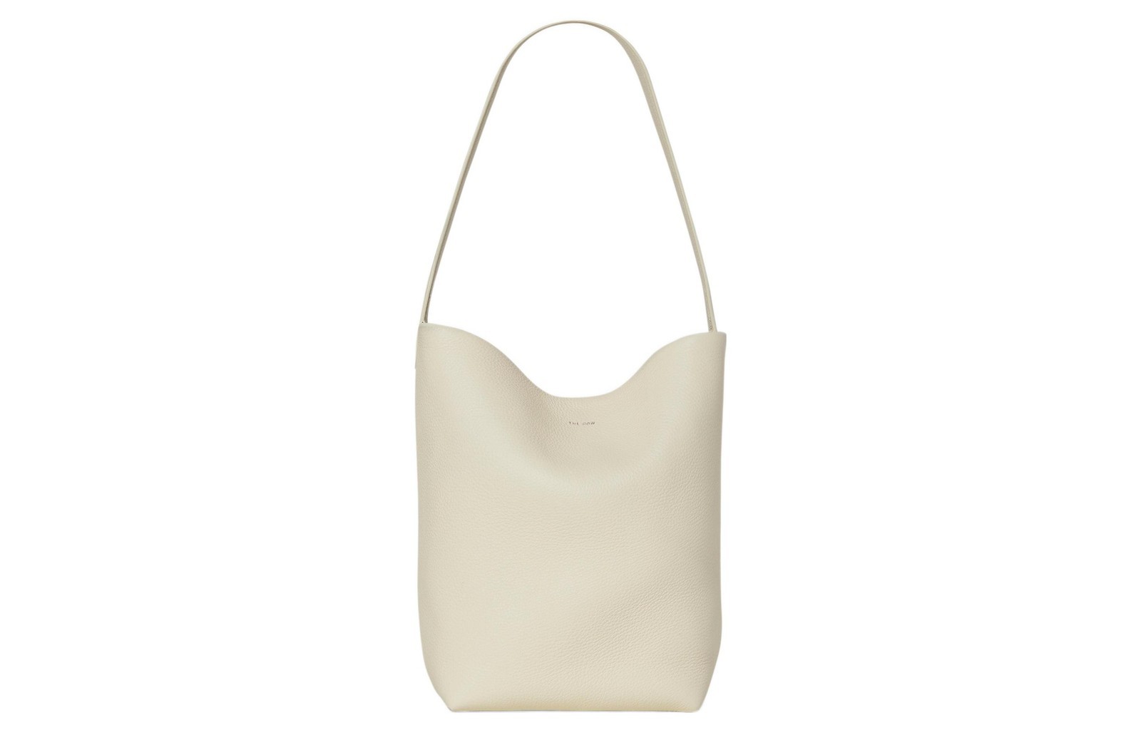 THE ROW Shoulder Bags Calfskin White Ivory Women 12.0 x 5.5 x 10.8 in