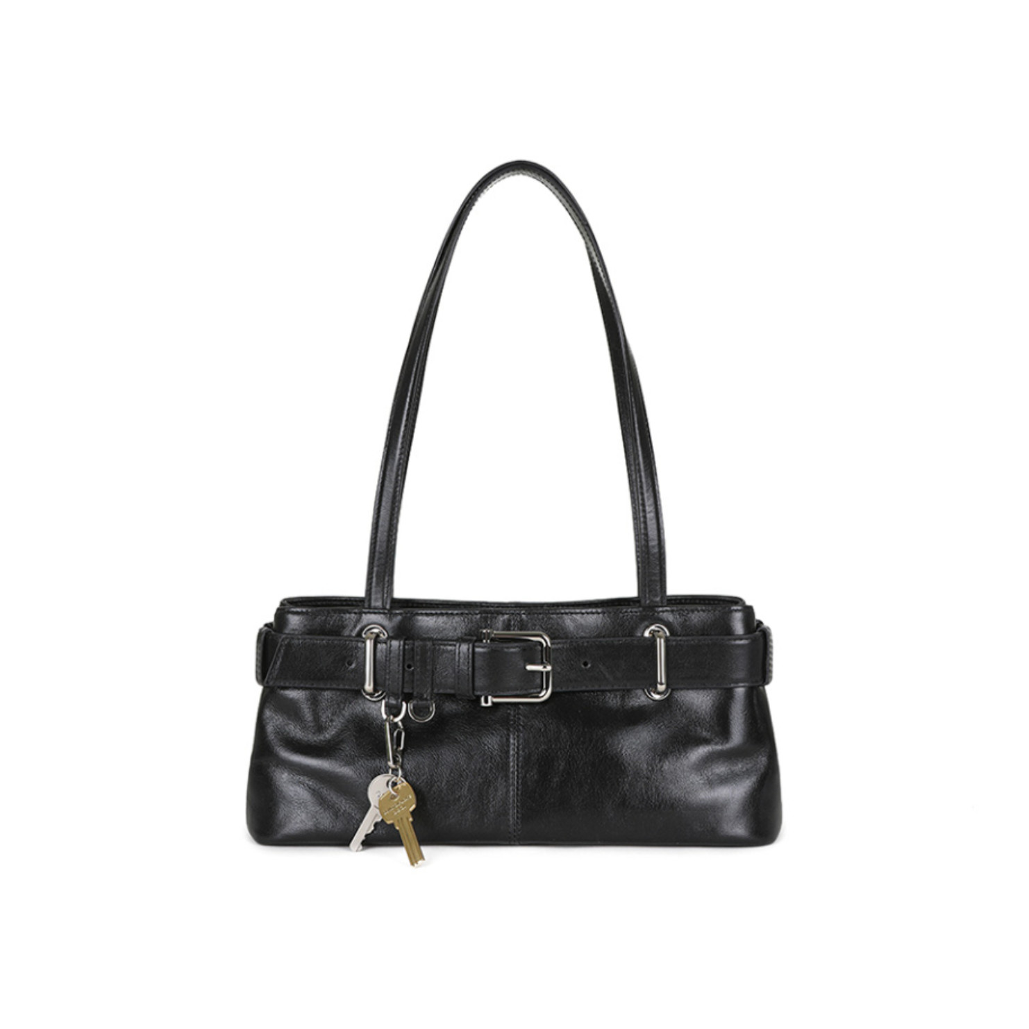 OSOI SHOULDER BROCLE MINI [STONE BLACK] / OSOI Shoulder Bag /