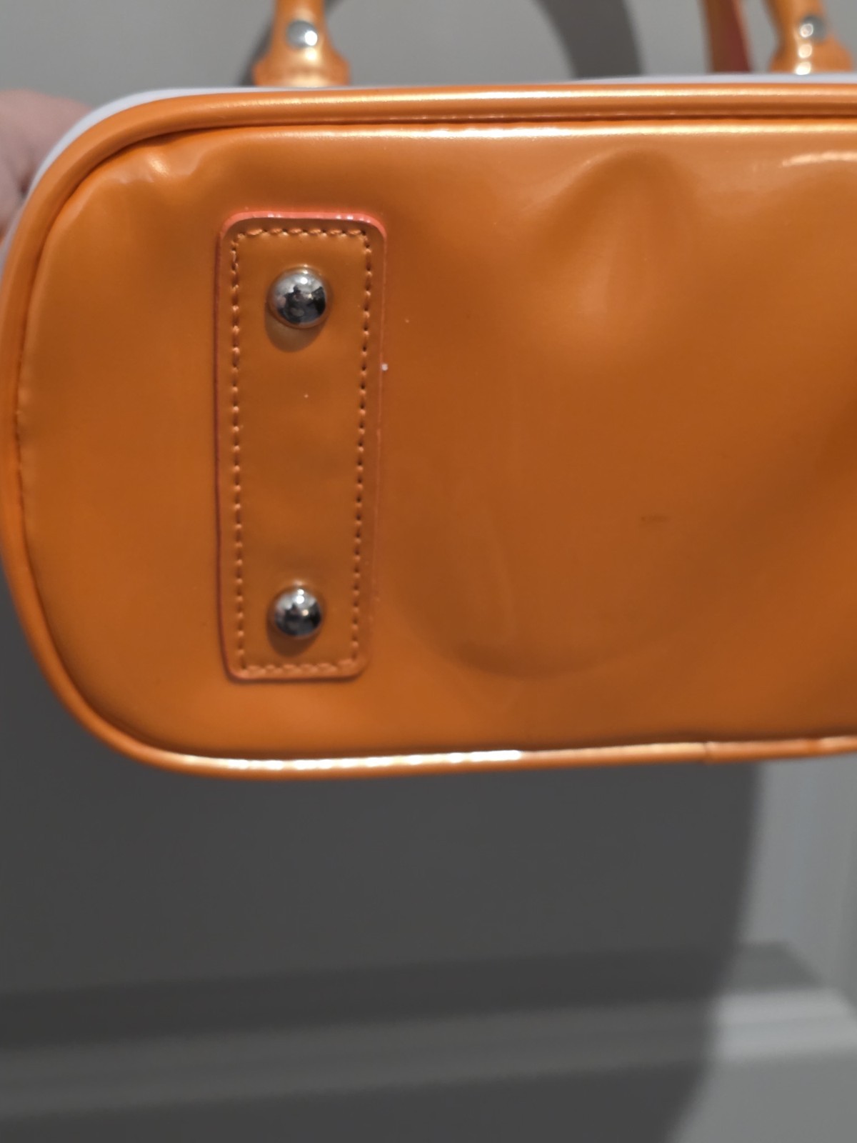 Loungefly Star Wars BB-8 Dome Bag Handbag Orange White Faux Leather