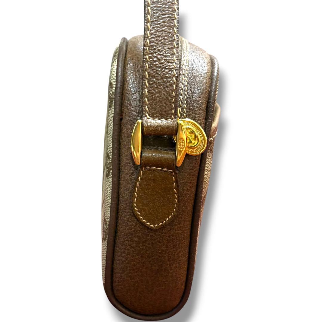GUCCI Old Gucci Shoulder Bag GG Supreme PVC Leather 14.5in