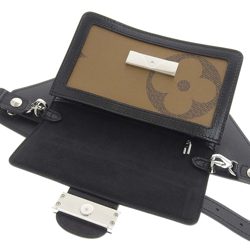 LOUIS VUITTON Giant Monogram Reverse Bumbag Dauphine Body Bag M67696 #0650