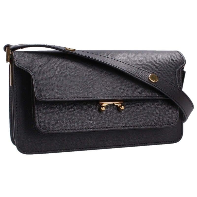 MARNI Bag: Trunk Mini Black W22.5×H12.5×D5cm;