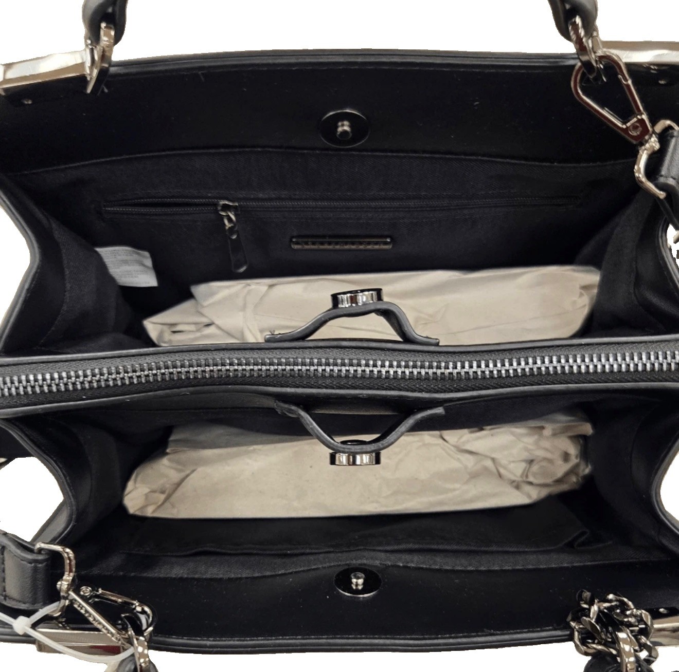 New Black Steve Madden Satchel Handbag