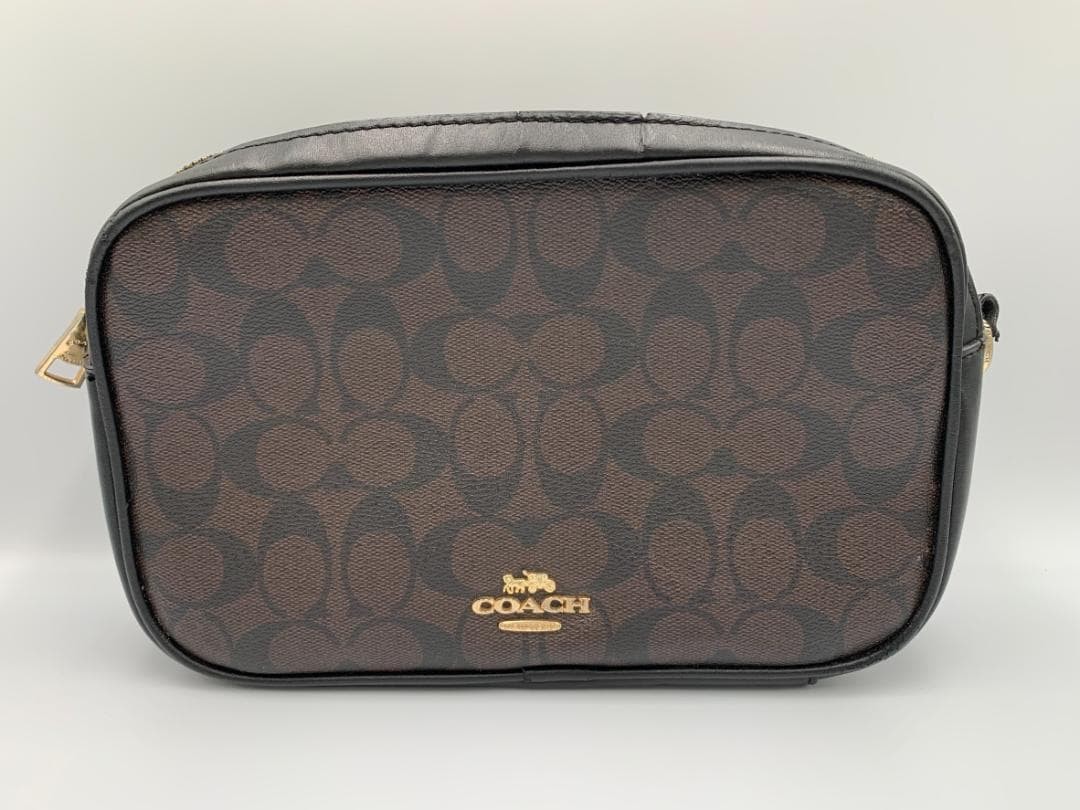 COACH signature second bag F38163 14a