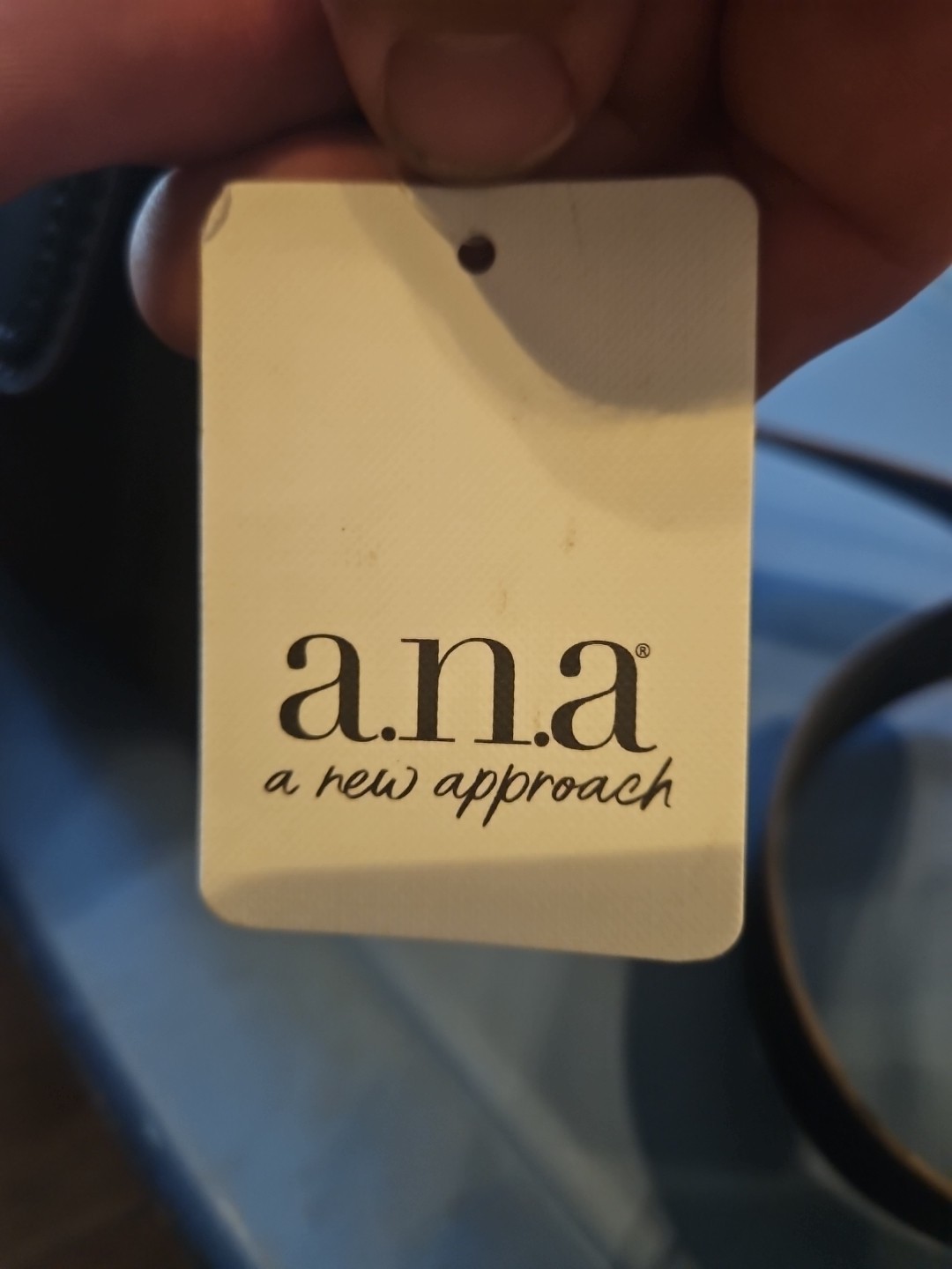 A.N.A New Approach Brown Leather Crossbody Bag Great Condition