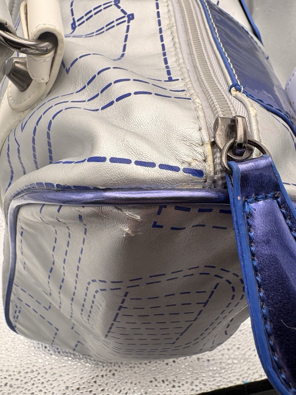 Star Wars R2-D2 Handbag Blue Silver Droid Purse Novelty Bag