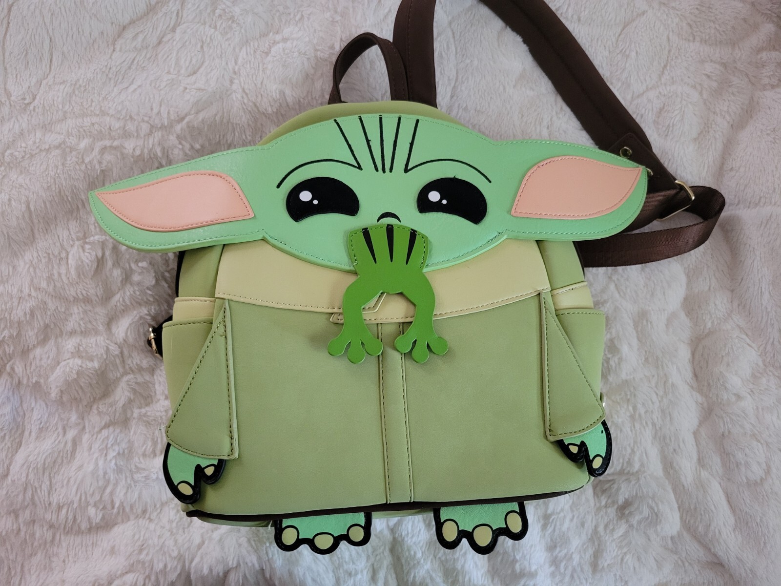 Loungefly Mini Baby-Yoda/Grogu Backpack