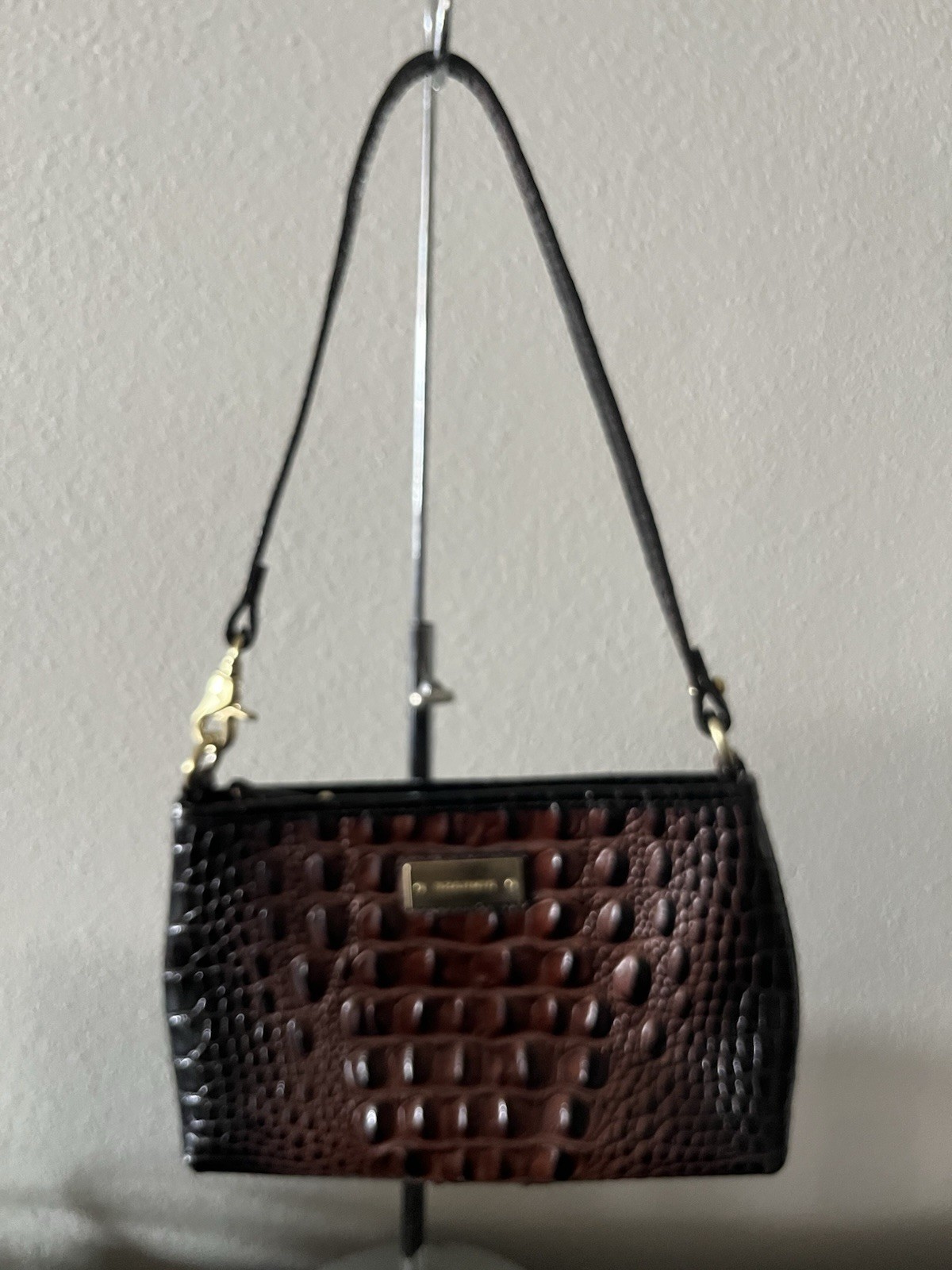 Brahmin Lorelei Pecan Melbourne Leather Shoulder Bag HOBO NWOT