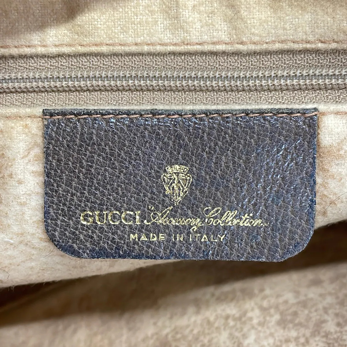 GUCCI Accessory Collection, Shelly (Web), GG Plus / GG Supreme Beige Dark Brown