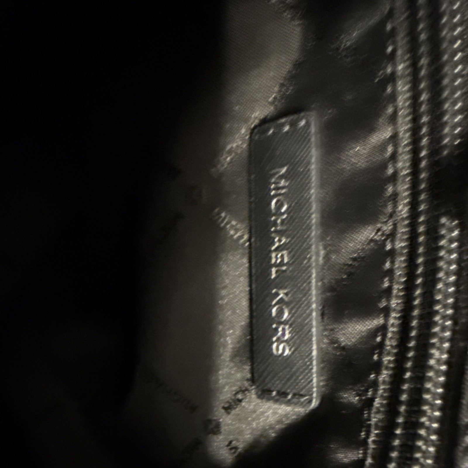 Michael Kors X-Large Black/White Logo Tote