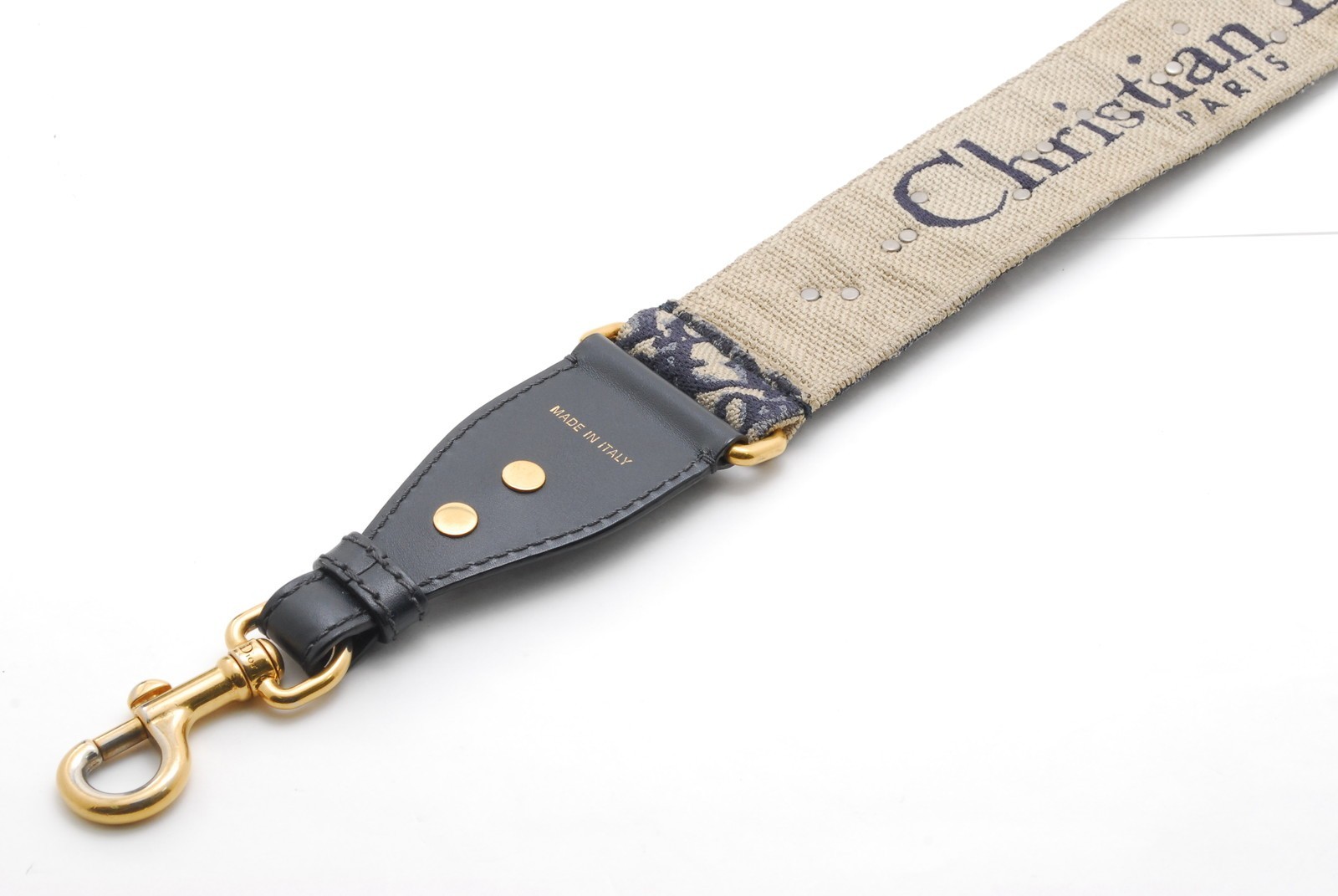 Christian Dior Shoulder Strap to Bag Canvas