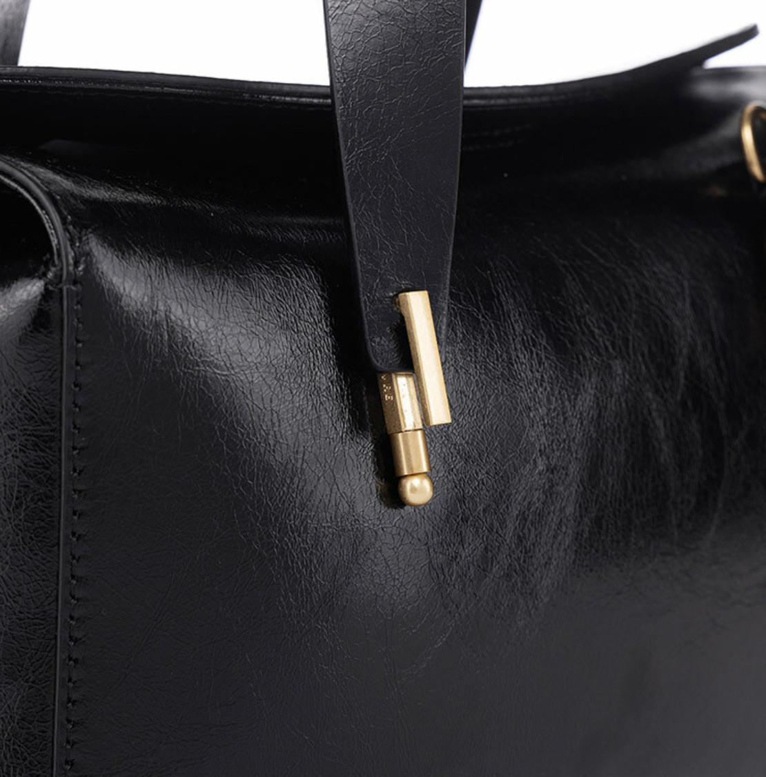 LOEUVRE Sac de Rue Small_Black / Loeuvre shoulder bag