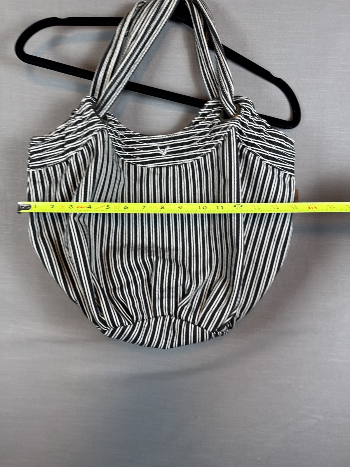 American Eagle Striped Shoulder Bag Boho Slouchy Hobo Retro Indie Y2K Hippie
