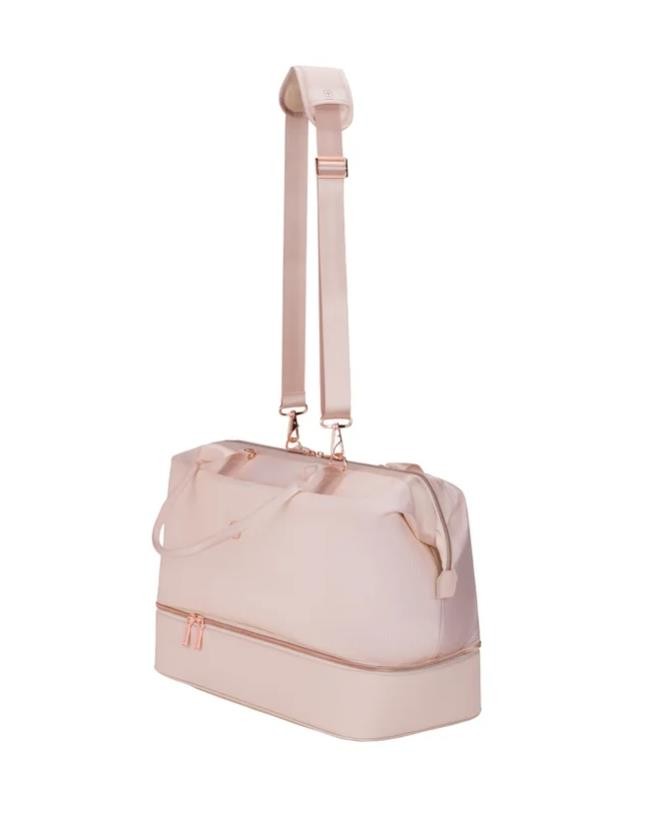 Swissgear Tote Bag Pink Weekender Travel SA1097 Laptop Pocket Shoe Compartment
